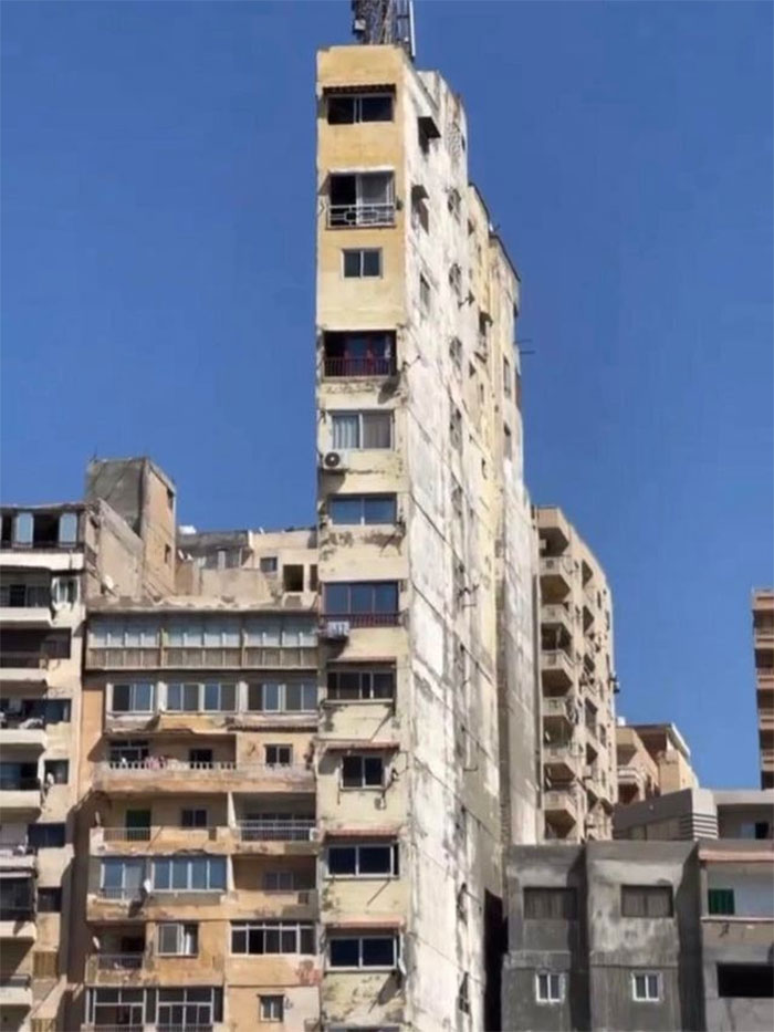 Este edificio en Alejandría