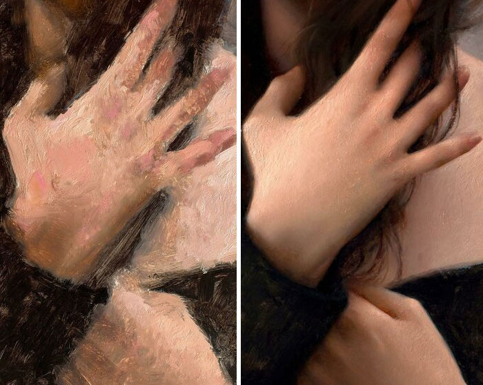 Cómo es mi primera capa de pintura frente a la capa final