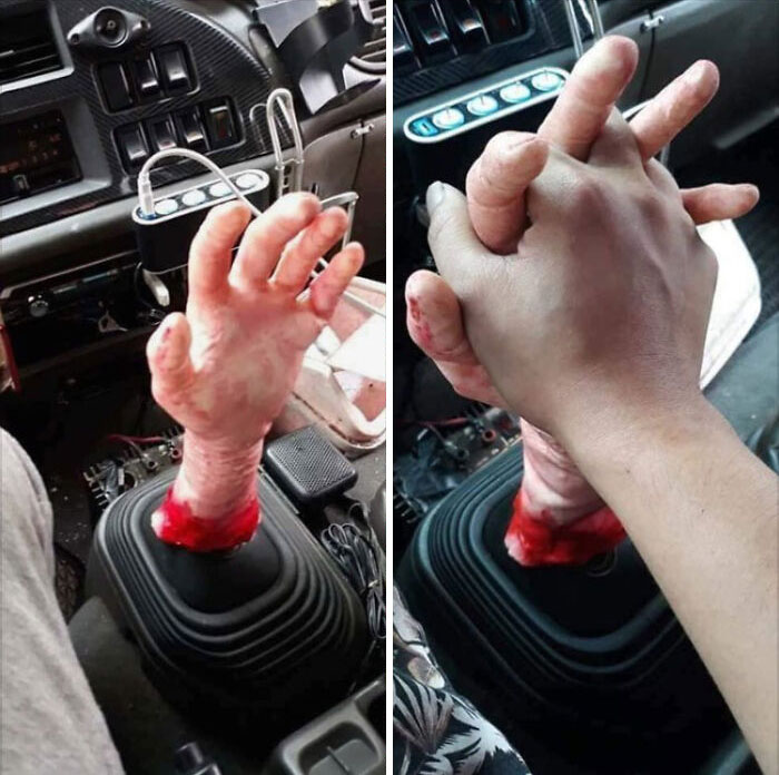 Apuesto que te echa la mano