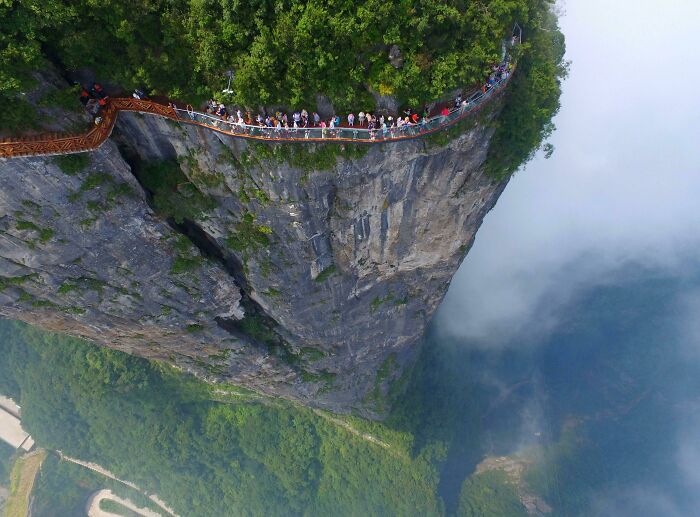 Plataforma Zhangjiajie en China