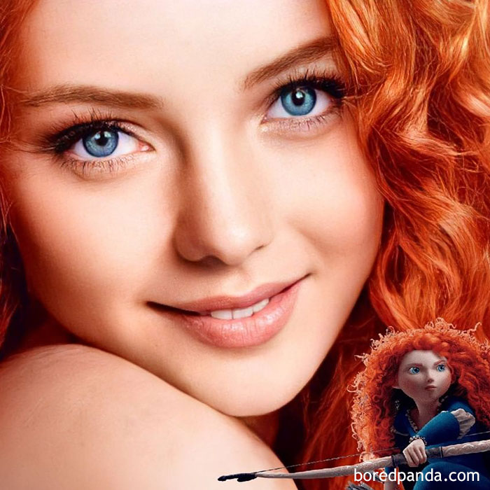 Princesa Merida de Brave
