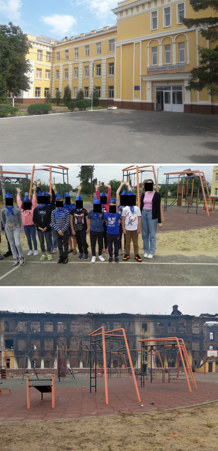 'Before And After': 20 Devastating Images From Ukraine That Show How Quickly The War Destroys Everything