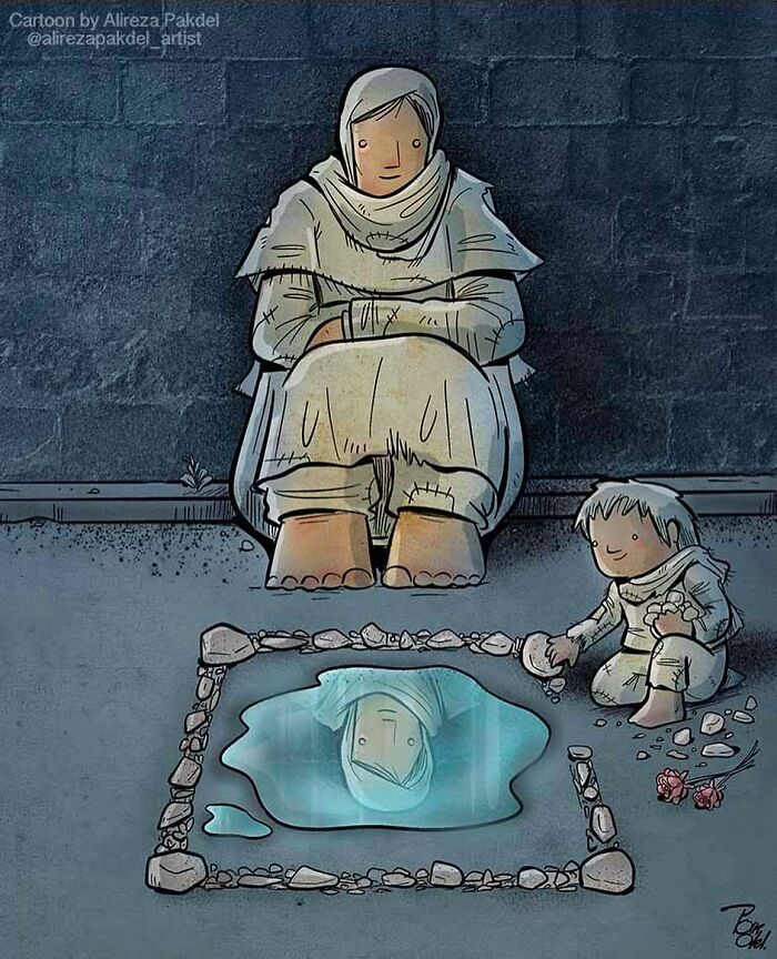 This Artist Illustrates Modern Society's Problems, And Here Are 30 New Illustrations