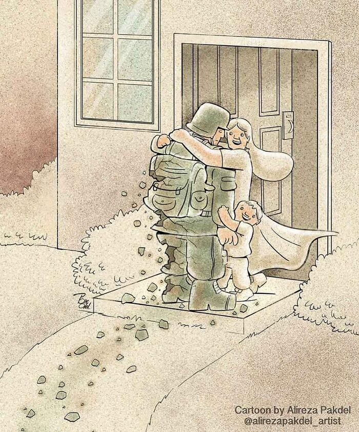 This Artist Illustrates Modern Society's Problems, And Here Are 30 New Illustrations