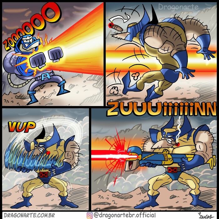 Artist Illustrates 34 Funny Situations Superheroes Face When No One's Watching (New Pics)
