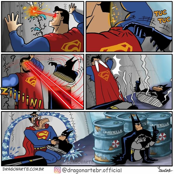 Artist Illustrates 34 Funny Situations Superheroes Face When No One's Watching (New Pics)