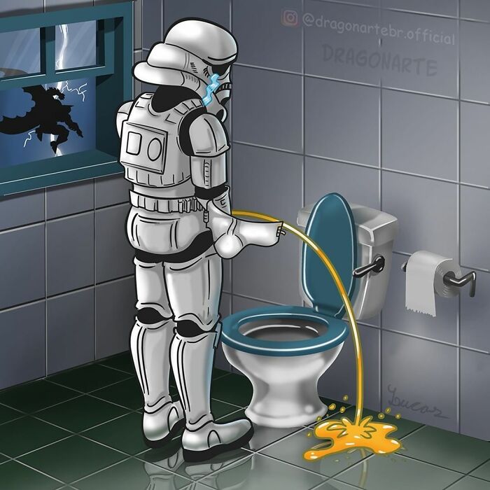 Artist Illustrates 34 Funny Situations Superheroes Face When No One's Watching (New Pics)