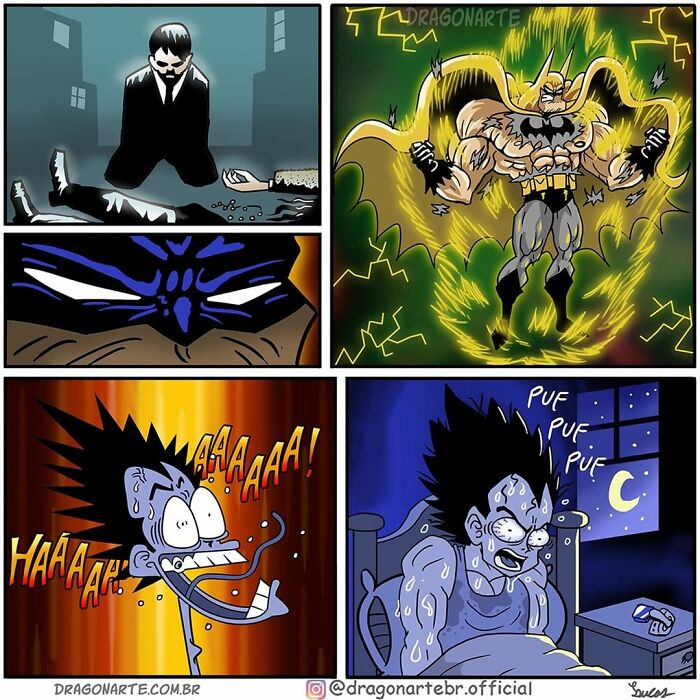 Artist Illustrates 34 Funny Situations Superheroes Face When No One's Watching (New Pics)