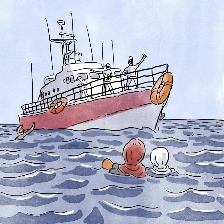 Un artista brasileño crea cómics desgarradores sin usar una sola palabra (7 nuevas historietas)