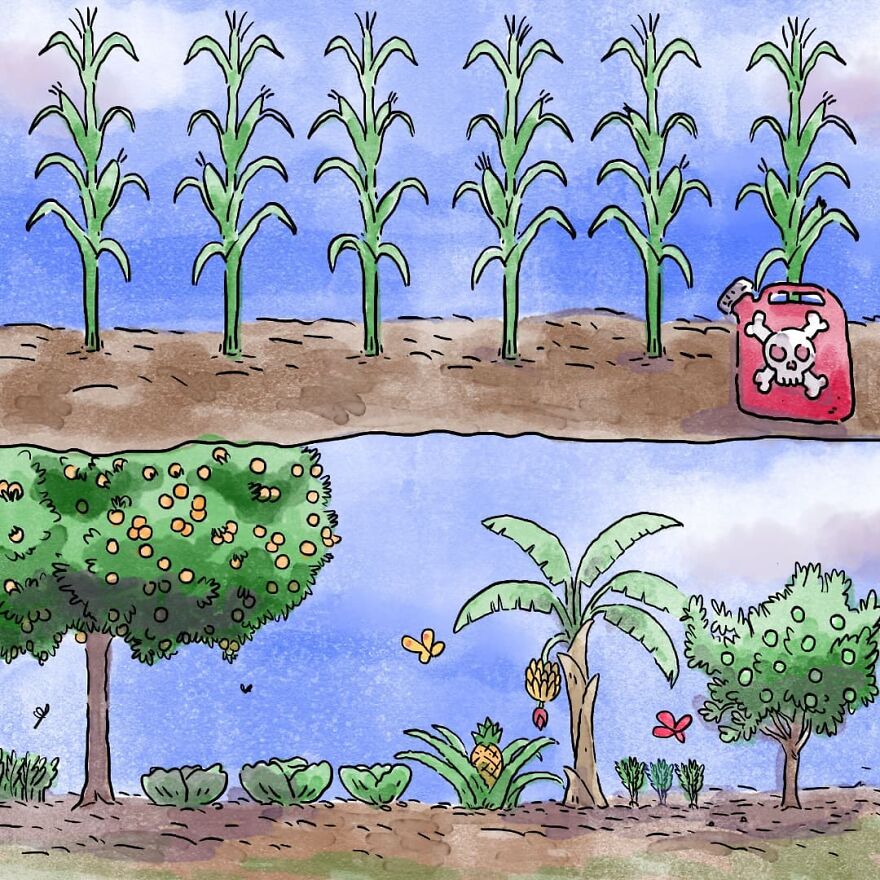 Un artista brasileño crea cómics desgarradores sin usar una sola palabra (7 nuevas historietas)