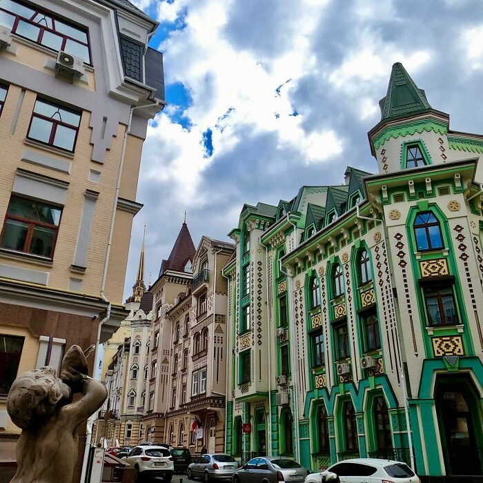 Esta calle parece hecha de Lego
