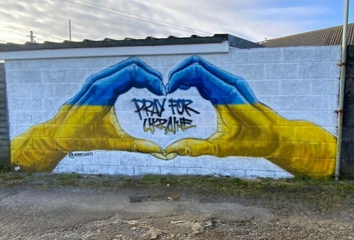 Nueva pieza para mostrar el apoyo a Ucrania y enviarles amor y oraciones