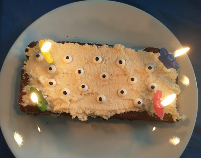 Pedí un pastel de 
