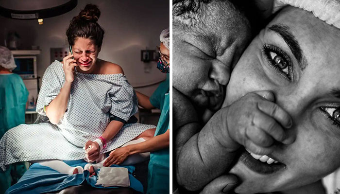 25 Imágenes impactantes del Concurso de fotografía de nacimiento 2022 que demuestran lo increíbles que son las madres