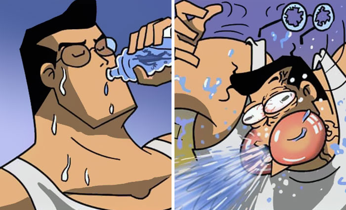 34 Divertidas situaciones a las que se enfrentan los superhéroes cuando nadie los ve