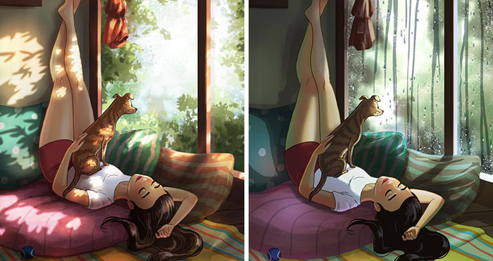 Si aún no sabes qué mascota elegir, las ilustraciones de esta artista te ayudarán a decidir