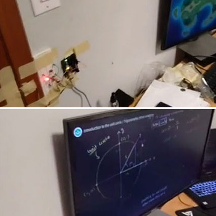 El ordenador ejecuta automáticamente un Alt-Tab para cambiar la pantalla cuando la puerta se abre