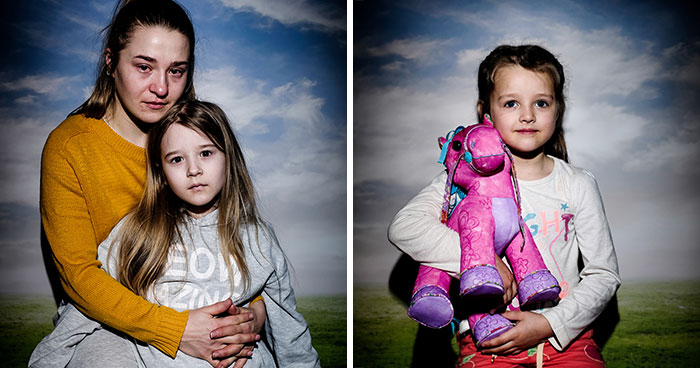 18 Fotografías que muestran la realidad de las niñas y mujeres de Ucrania que escaparon de la guerra a Polonia