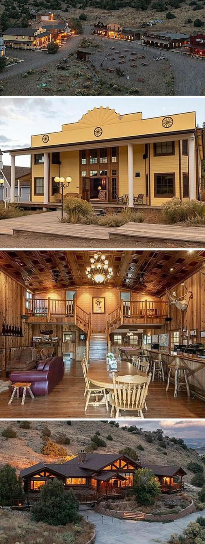 ¿Para qué comprar una casa cuando puedes tener un pueblo del Oeste de 320 acres y 22 dormitorios en Colorado? $4,700,000