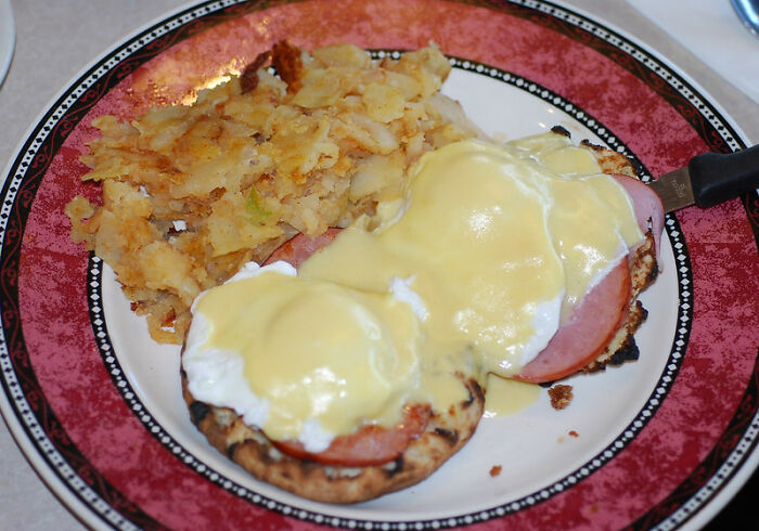 Huevos benedictinos sin huevos