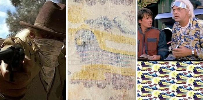 El pañuelo del Doc Brown en “Volver al futuro III” está hecho con su camisa de "Volver al futuro II"
