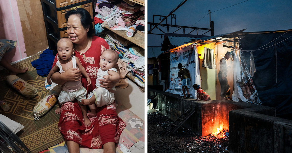 He documentado cómo se vive en los barrios marginales de Yakarta (24 fotos)