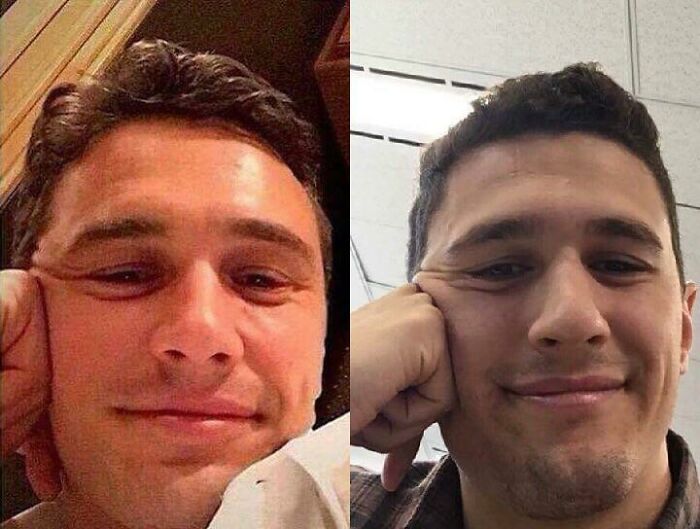 James Franco y yo...