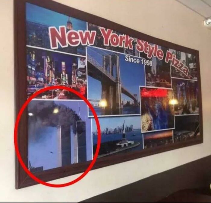 Hice el letrero de homenaje a Nueva York para nuestro restaurante, jefe