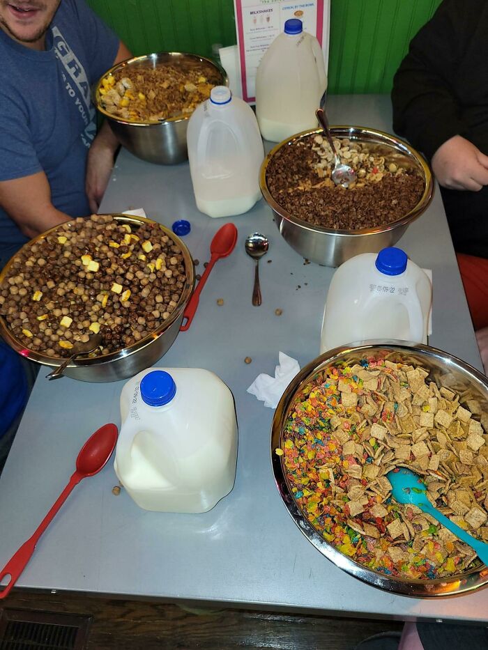 Cuencos gigantes de cereales imposibles de acabar en Ohio