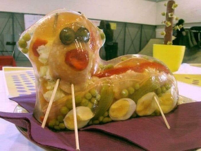 Cordero en gelatina para Semana santa. Lo siento