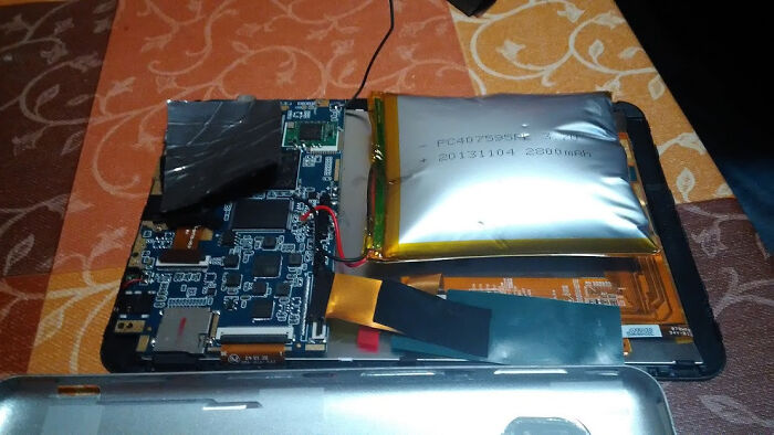 Batería de una tablet