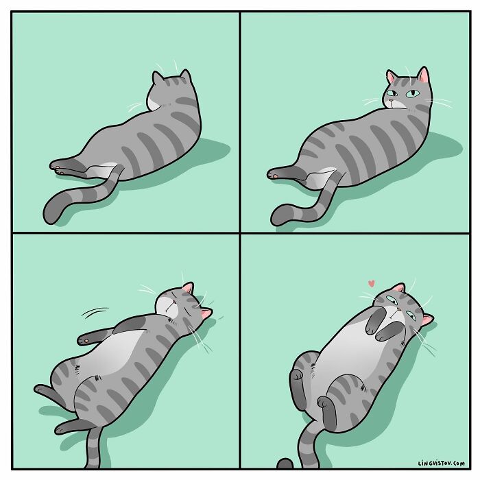 Artist Illustrates Funny Realities Of Living With A Cat (35 New Comics)