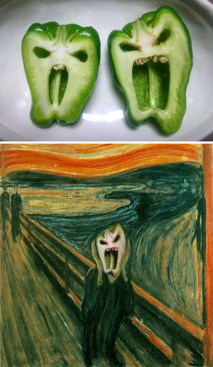 Este pimiento verde