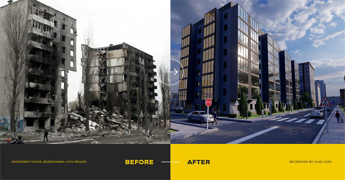 Edificio de apartamentos, Borodianka Kyiv. Vlad Loza