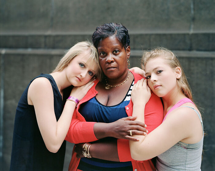 Hunter, Margaret y Abigail, 2013, Nueva York