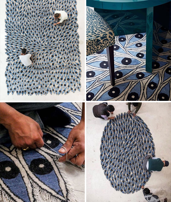 Alfombra Nazar diseñada por Atelierfevrier