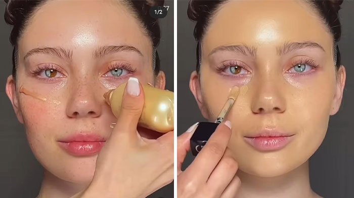 Esta publicación de Instagram de una empresa de maquillaje. ¿Por qué?