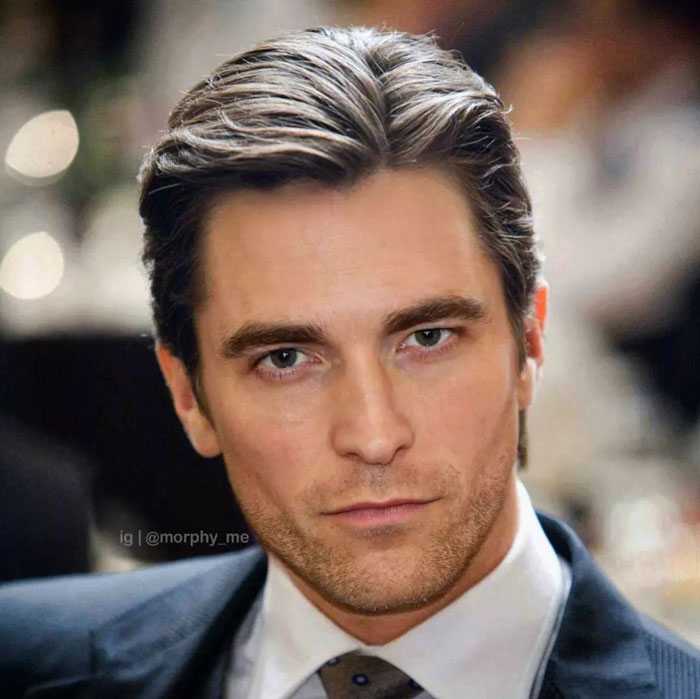 Christian Bale + Robert Pattinson