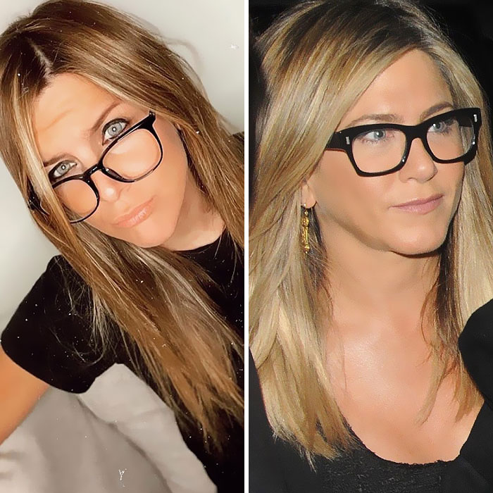 Parecida a Jennifer Aniston