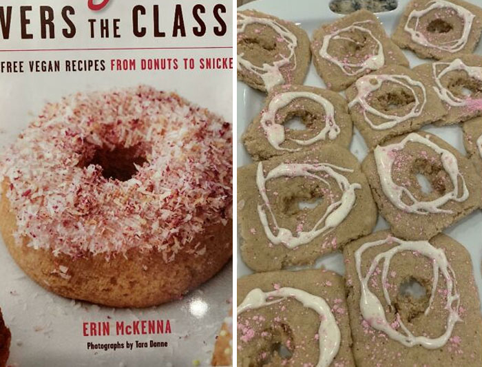 He clavado mis donuts navideños