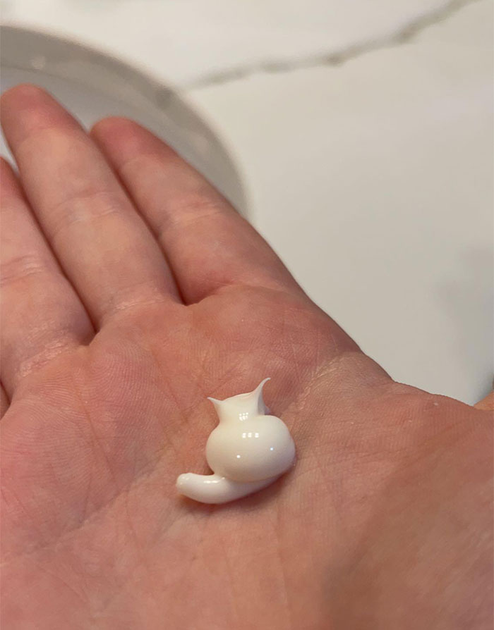 Mi loción parece un gato