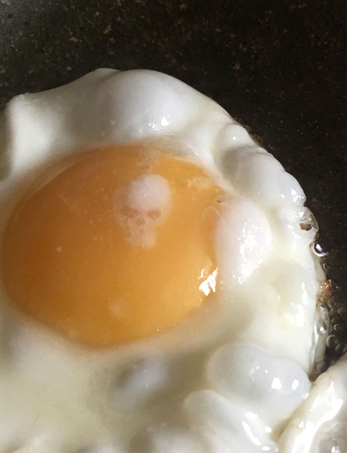 Creo que mi desayuno me está amenazando