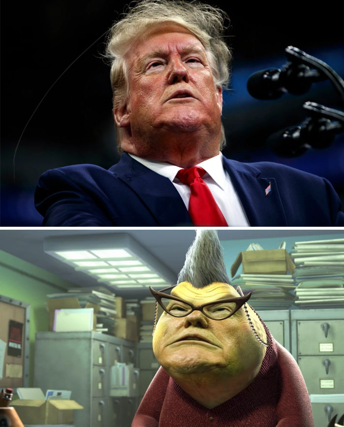 Trump en el Monte Rushmore