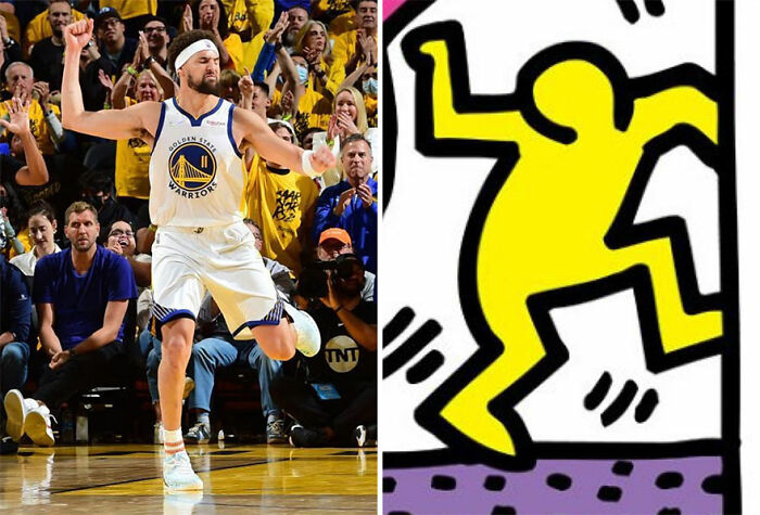 Instagram Account Compares Art With Sports Moments, And People Find It Funnily Accurate (30 Pics)