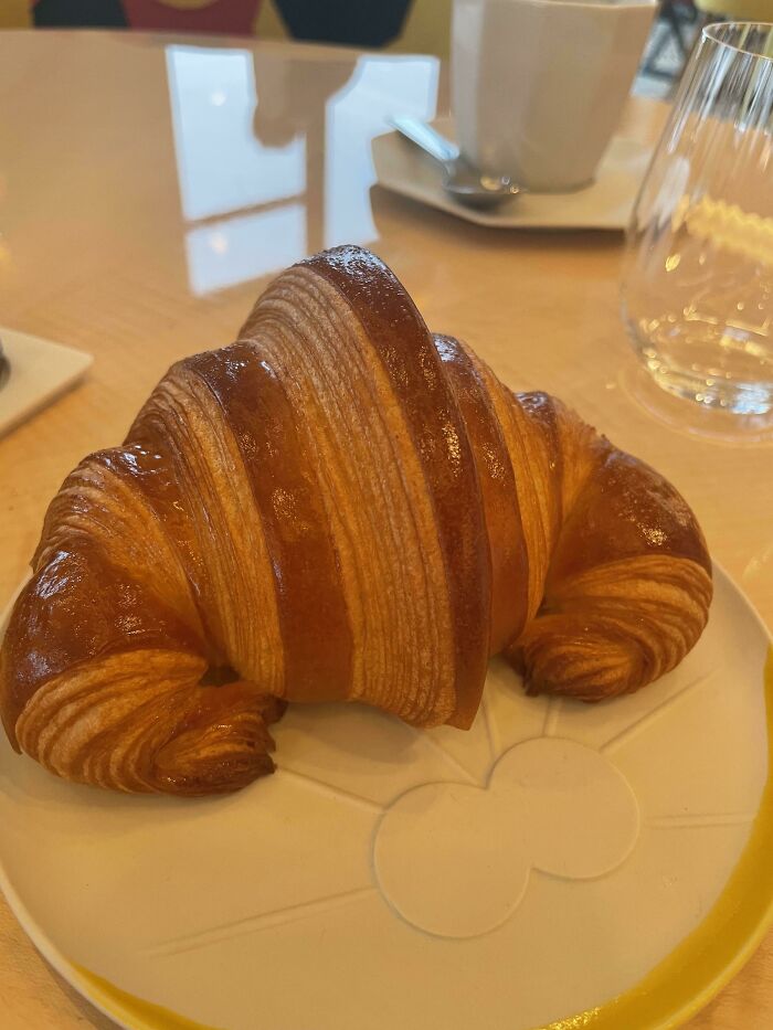 El cruasán más perfecto en un hotel de París