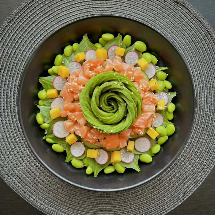 Cuenco poke hecho en casa