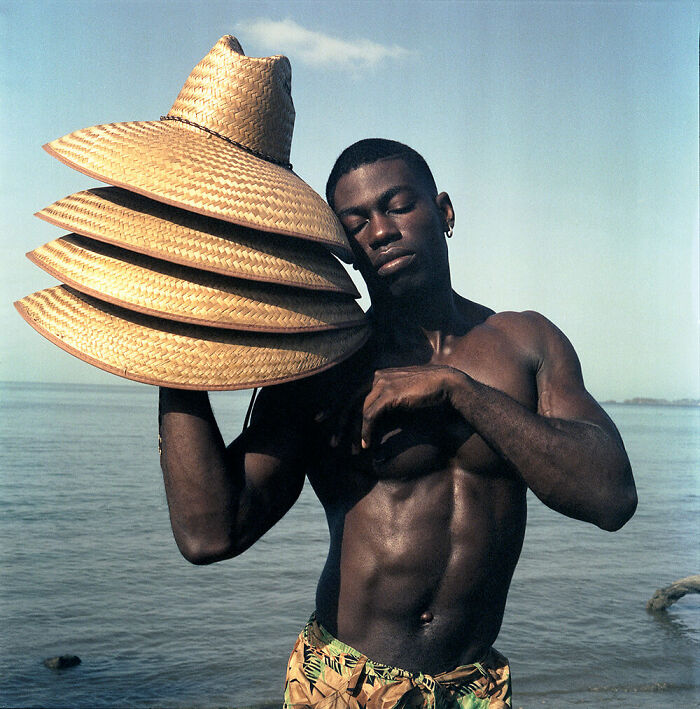 Jabari de la serie "Cuerpos sagrados: Cuerpos negros y lo divino" © Kelly-Ann Bobb