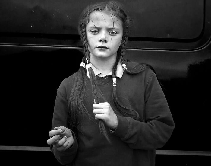 La ganadora del quinto lugar es Rebecca Moseman (Estados Unidos) con su imagen Alesha de la serie "Irish Travelers, The Forgotten People"