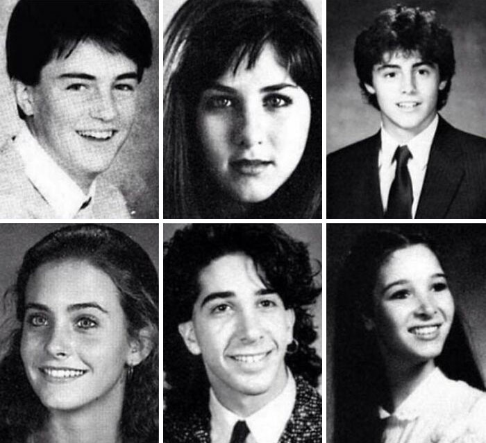 Fotos antiguas del reparto de "Friends"
