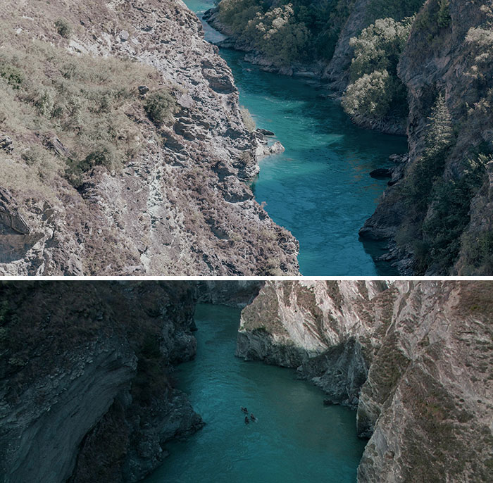 Argonath - Río Kawarau